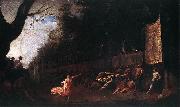 Johann Heinrich Schonfeldt Atalanta and Hippomenes oil painting